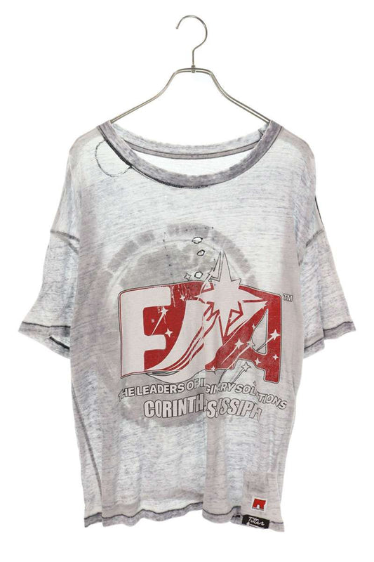 RRR-123 FOUNDING NARRATIVE BURNOUT TEE 25SS Size L
