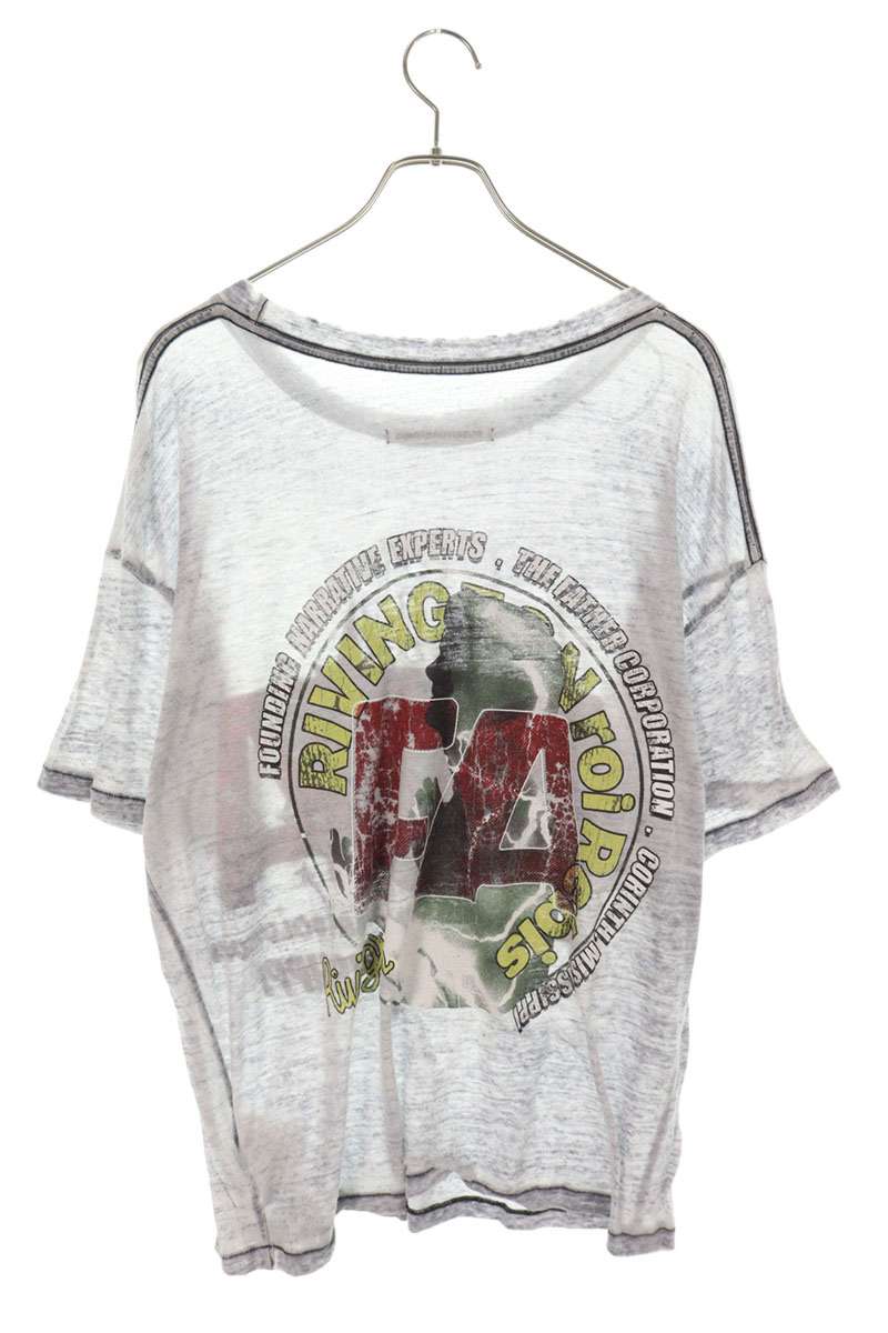 RRR-123 FOUNDING NARRATIVE BURNOUT TEE 25SS Size L