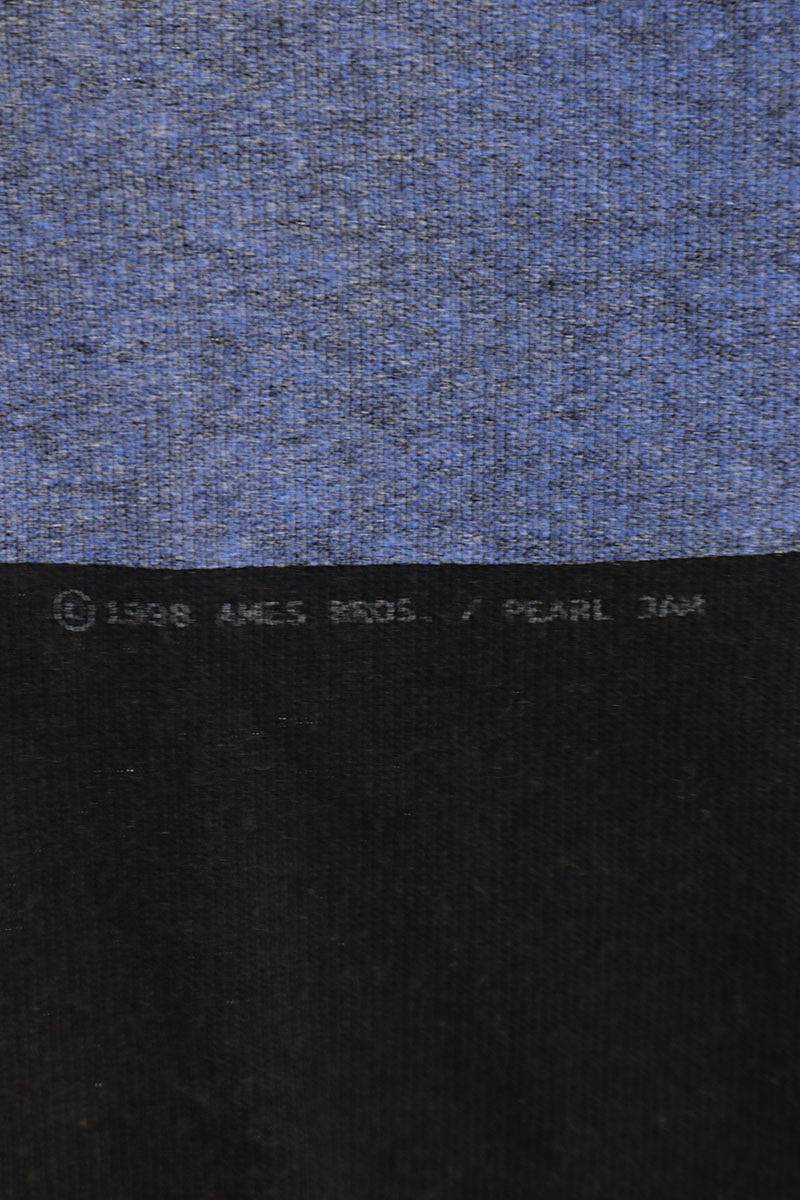 VINTAGE 90s PEARL JAM TIELD TOUR Print T-Shirt Black Size XL