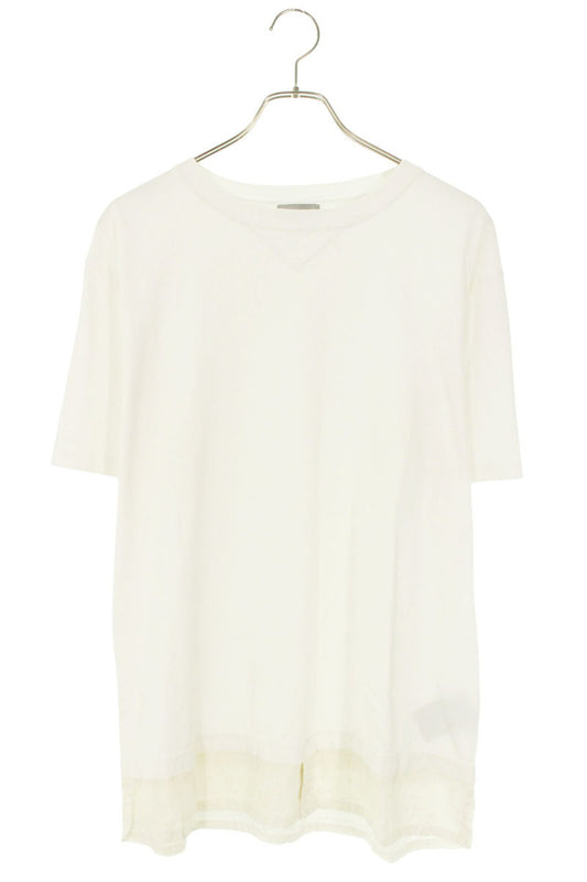 DIOR 21SS Oblique Shirt Layered T-Shirt White Size M