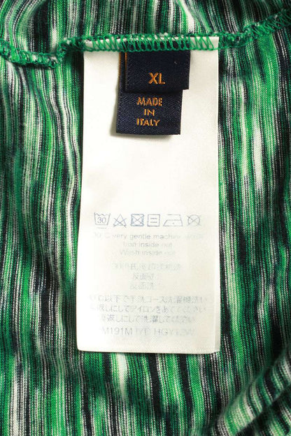 Louis Vuitton 19SS Logo Print T-Shirt Green Size XL