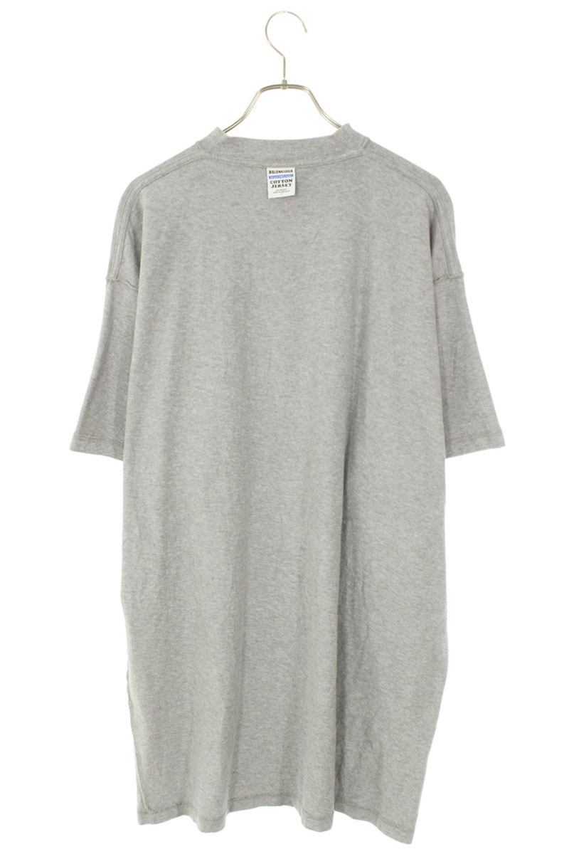 Balenciaga Oversized T-Shirt Gray Size M