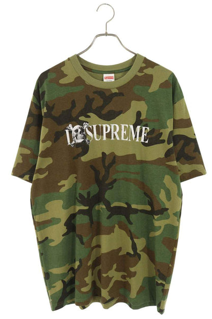 SUPREME Skull Tee Green Size L