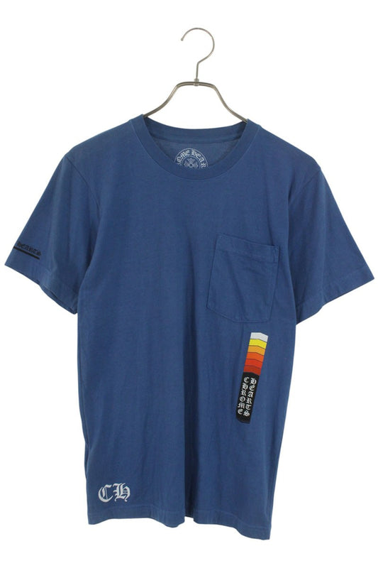 Chrome Hearts Logo T-Shirt Blue Size S