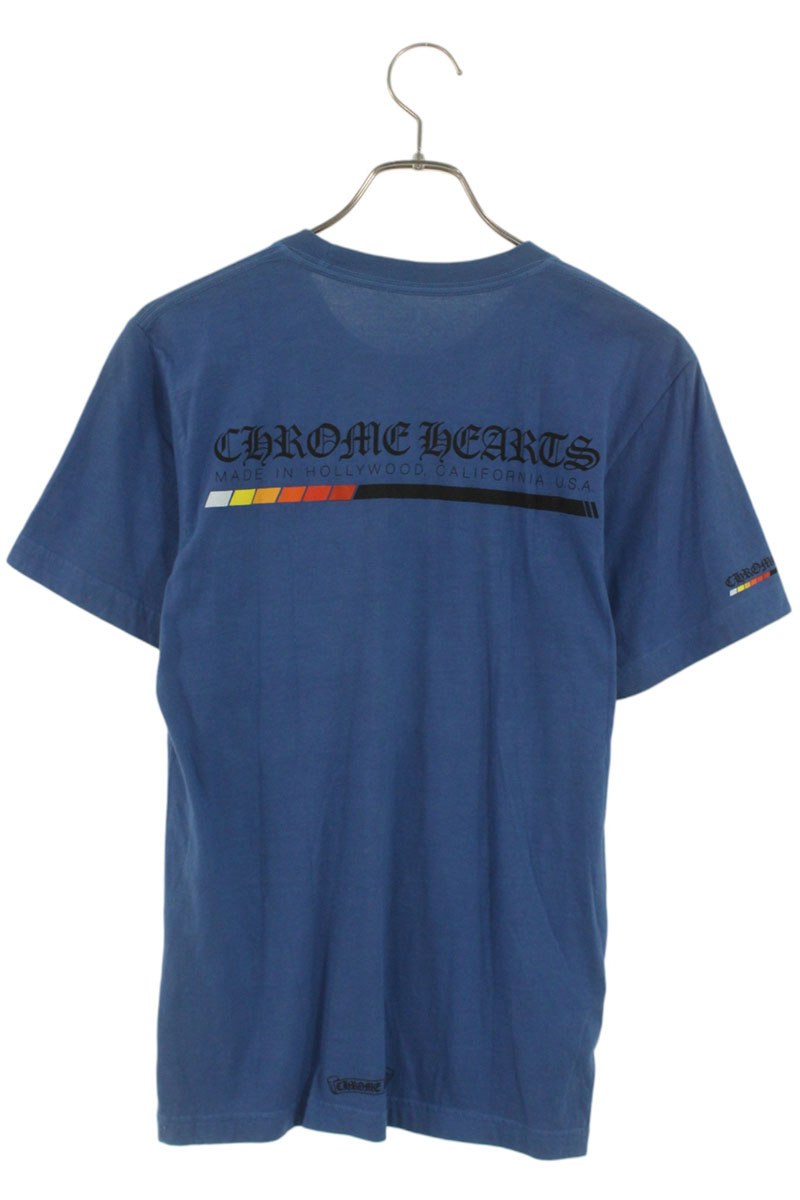 Chrome Hearts Logo T-Shirt Blue Size S