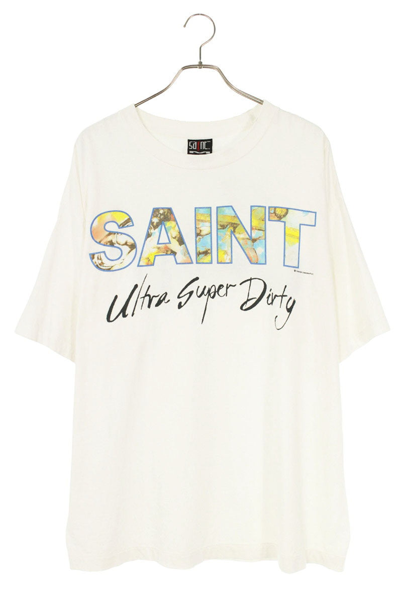 Saint Michael T-Shirt White Size XL