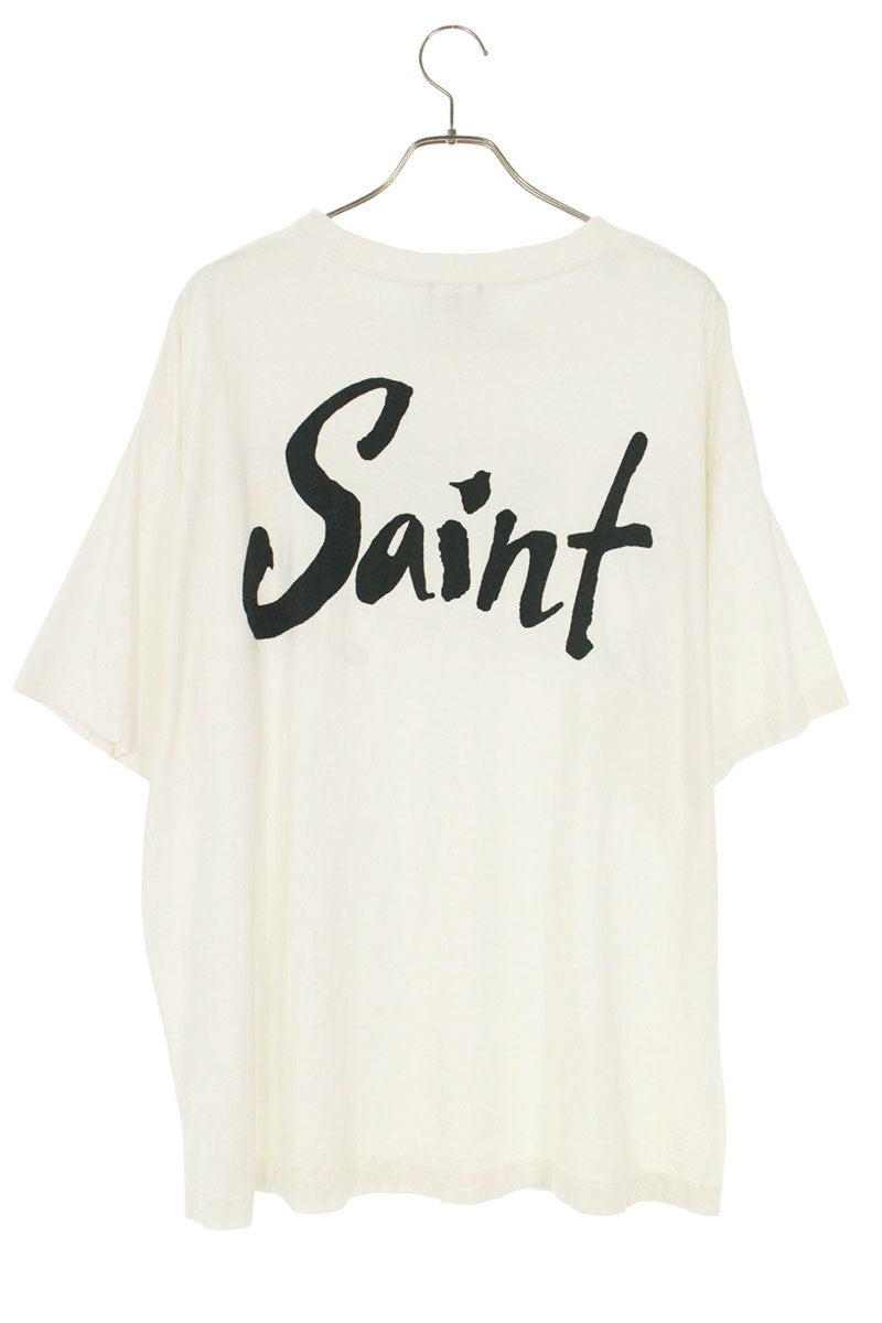 Saint Michael T-Shirt White Size XL