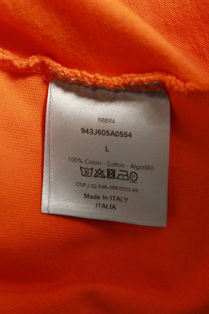 DIOR CD Icon T-Shirt Orange Size L