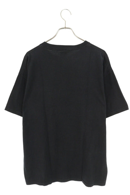 VINTAGE 90s EVANGELION Character Print T-Shirt Black Size XL