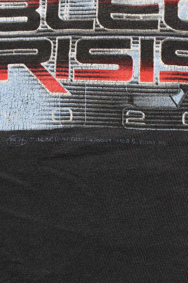 VINTAGE 90s Bubblegum Crisis Character Tee Black Size L