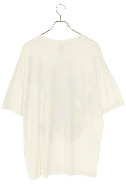 SAINT MICHAEL Oversized Front Print Tee White Size L