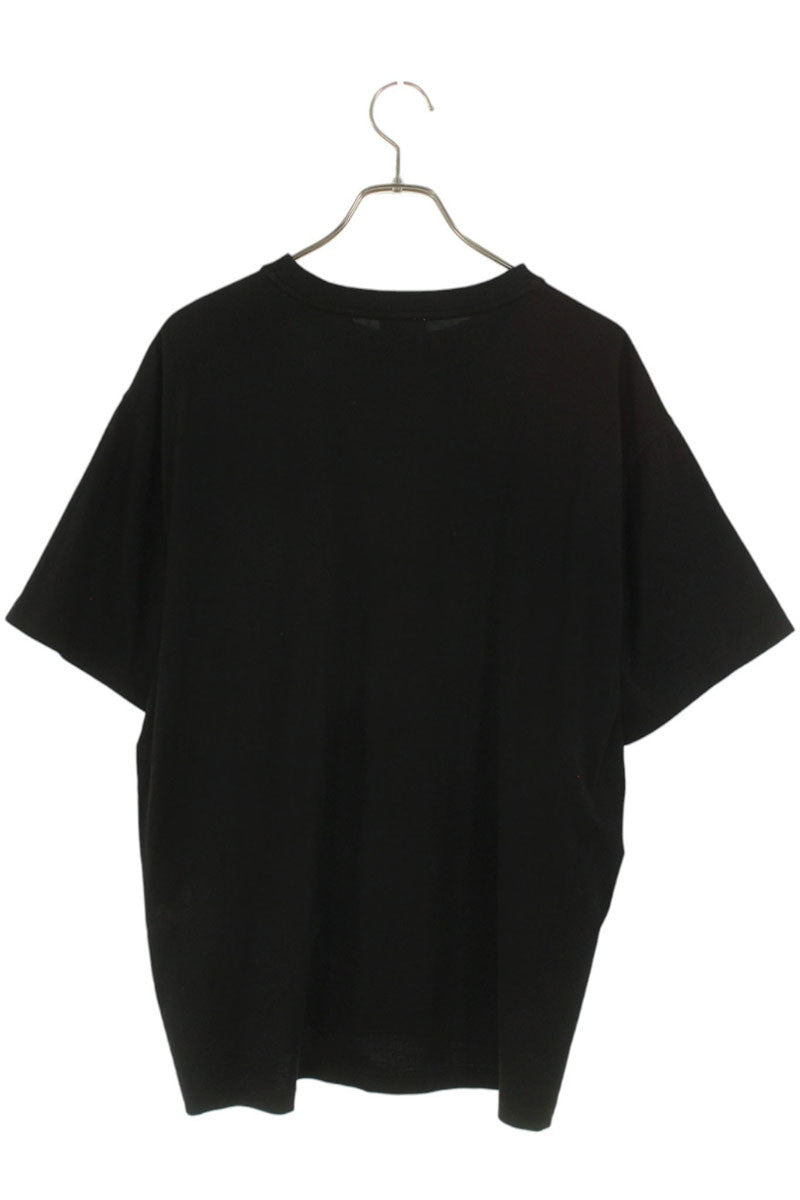Burberry Logo Print T-Shirt Black Size M