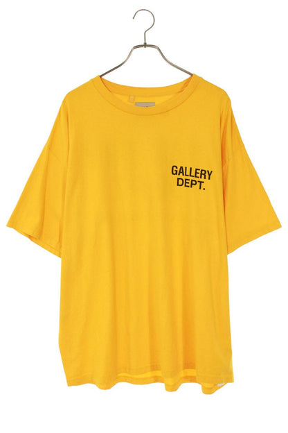 Gallery Dept. Logo Print T-Shirt Orange Size XL