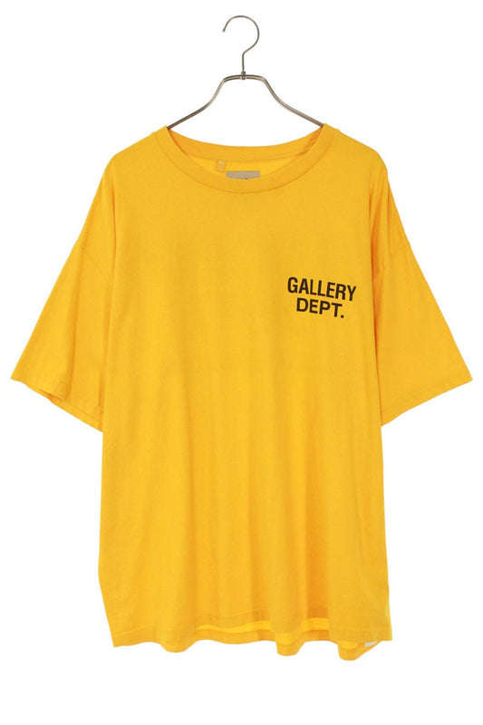 Gallery Dept. Logo Print T-Shirt Orange Size XL