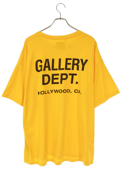 Gallery Dept. Logo Print T-Shirt Orange Size XL