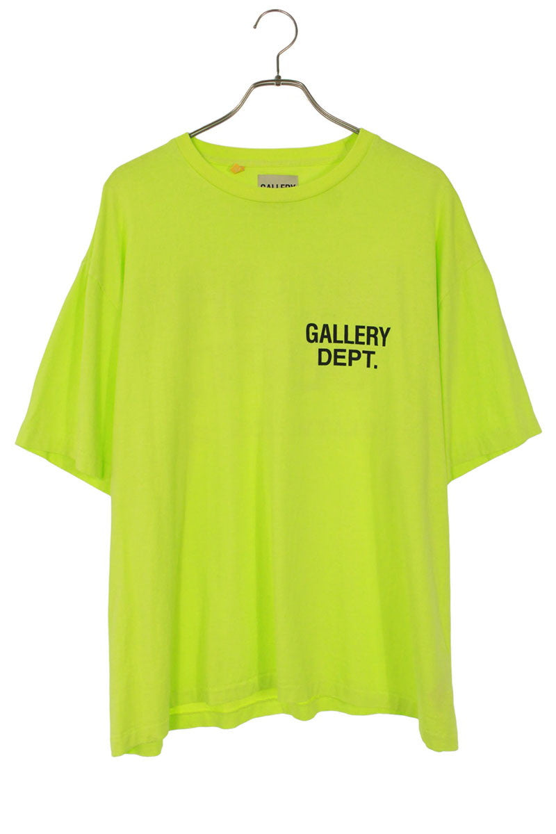 Gallery Dept. Logo Print T-Shirt Green Size XL