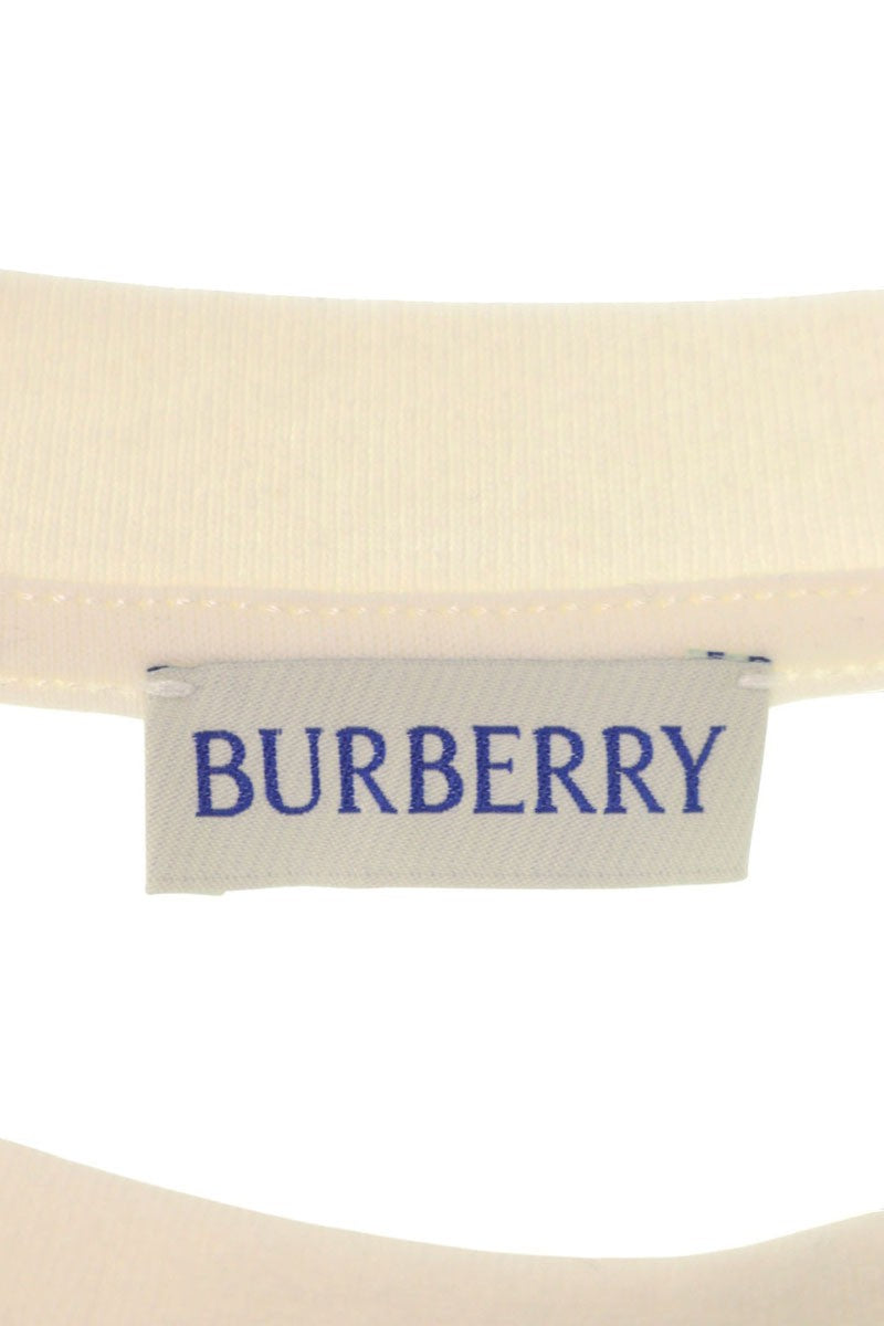 Burberry Nightstamp Terry T-Shirt White/Red Size XL