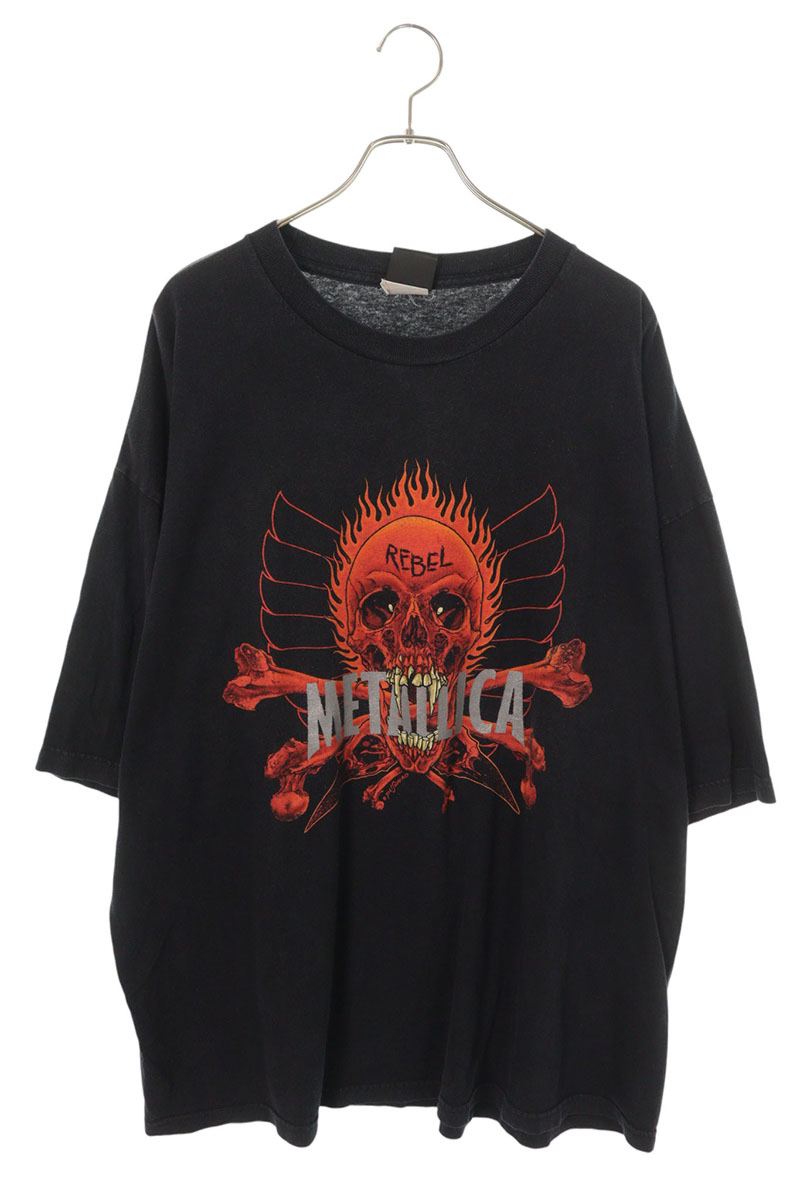VINTAGE Metallica Pushead Rebel Skull Tee Size XXL