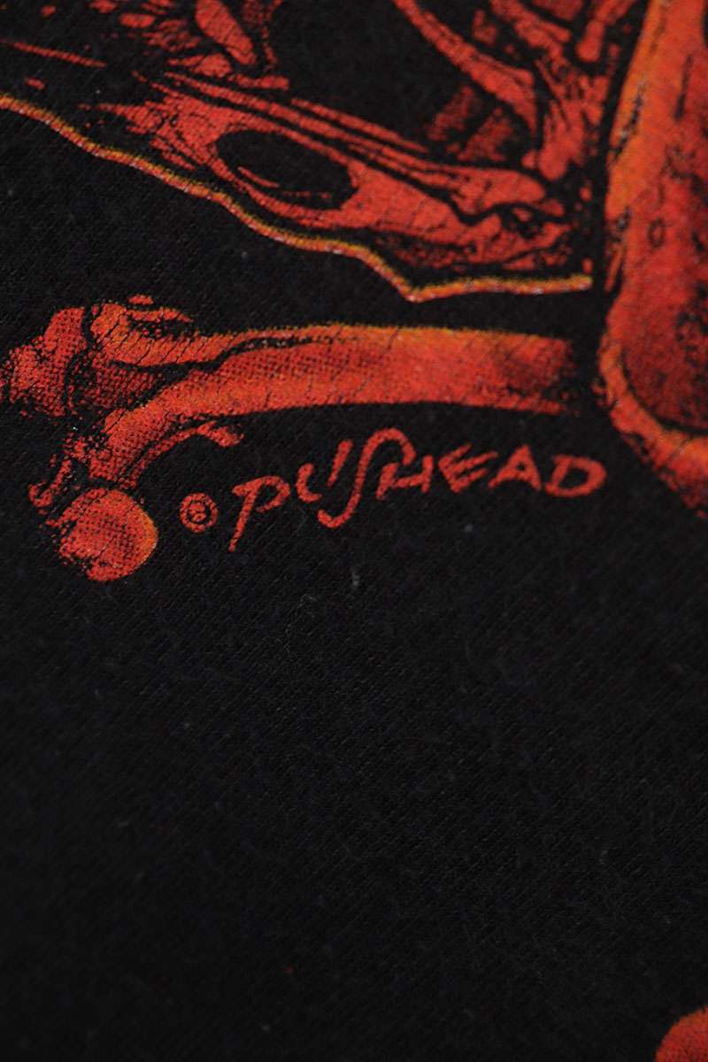 VINTAGE Metallica Pushead Rebel Skull Tee Size XXL