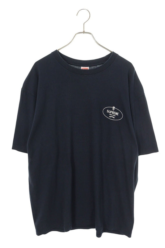 SUPREME 24AW Crest Tee Blue Size XL