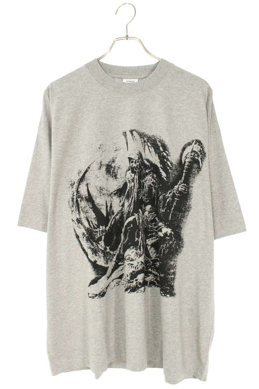 Vetements 25AW Print T-Shirt Gray Size S