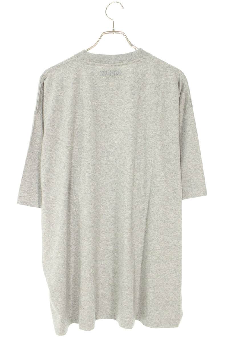 Vetements 25AW Print T-Shirt Gray Size S