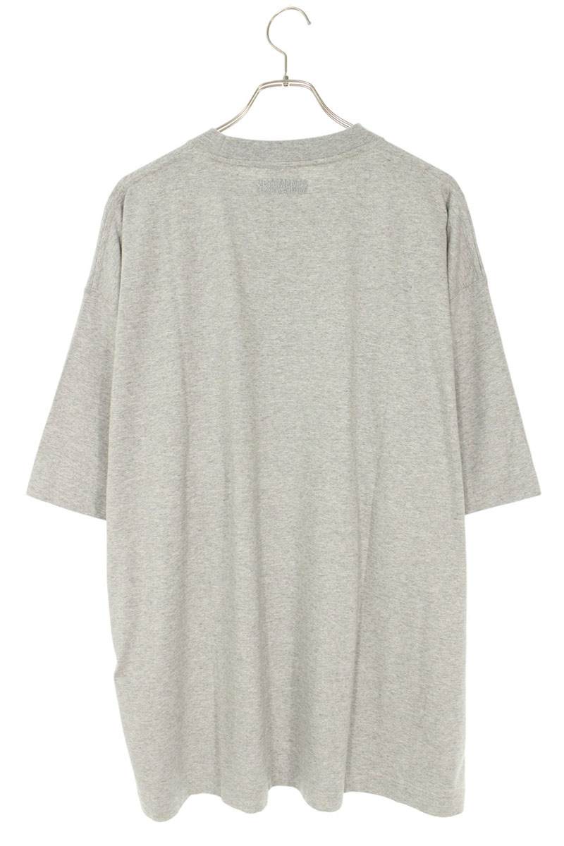 Vetements 25AW Print T-Shirt Gray Size M