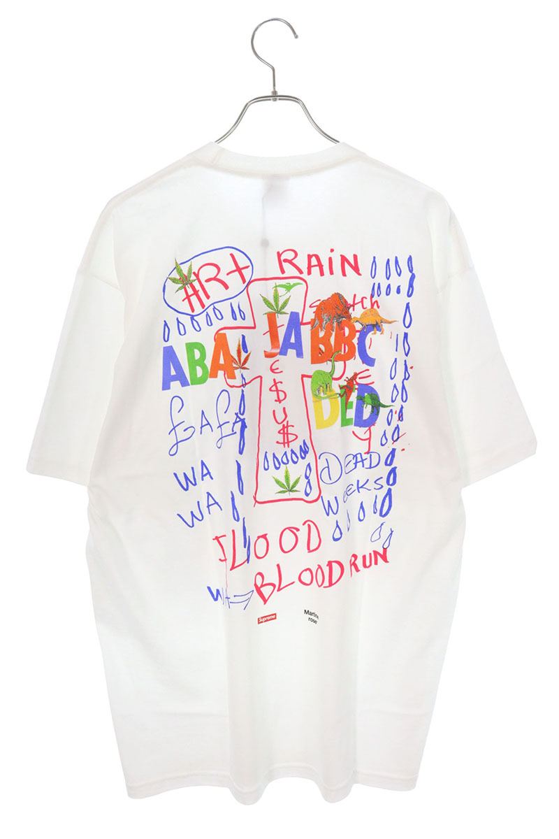 SUPREME 24AW Martine Rose Lee Perry Tee White Size XL