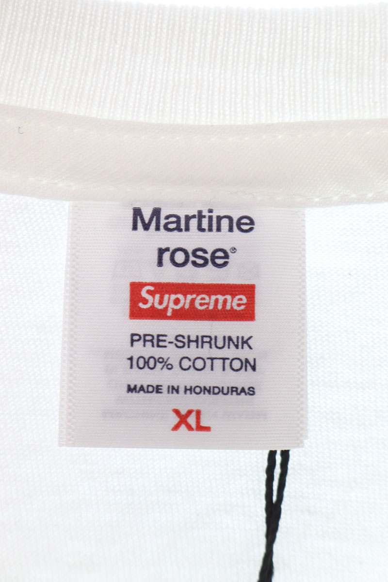 SUPREME 24AW Martine Rose Lee Perry Tee White Size XL