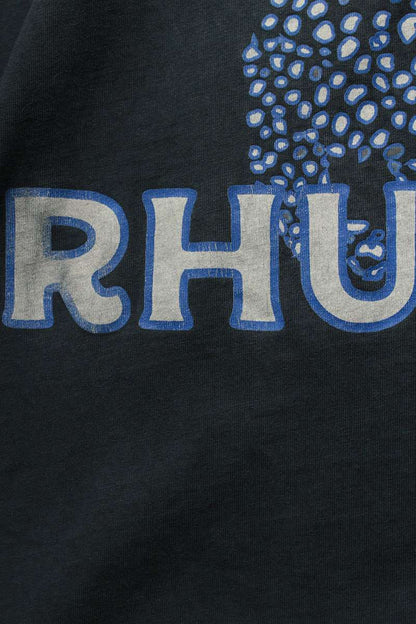 Rhude Print T-Shirt Black Size M