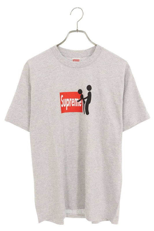 SUPREME 25AW Stick Tee Gray Size M