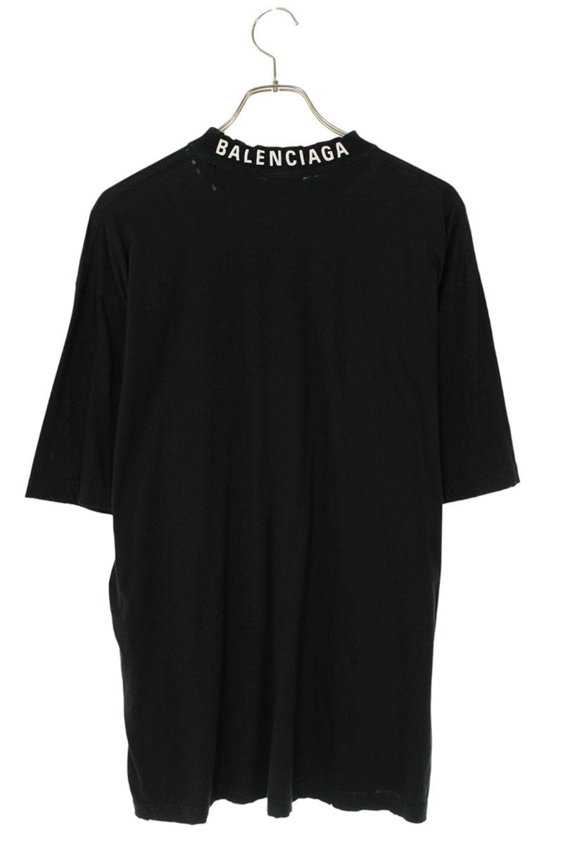 Balenciaga Logo T-Shirt Black Size XXS