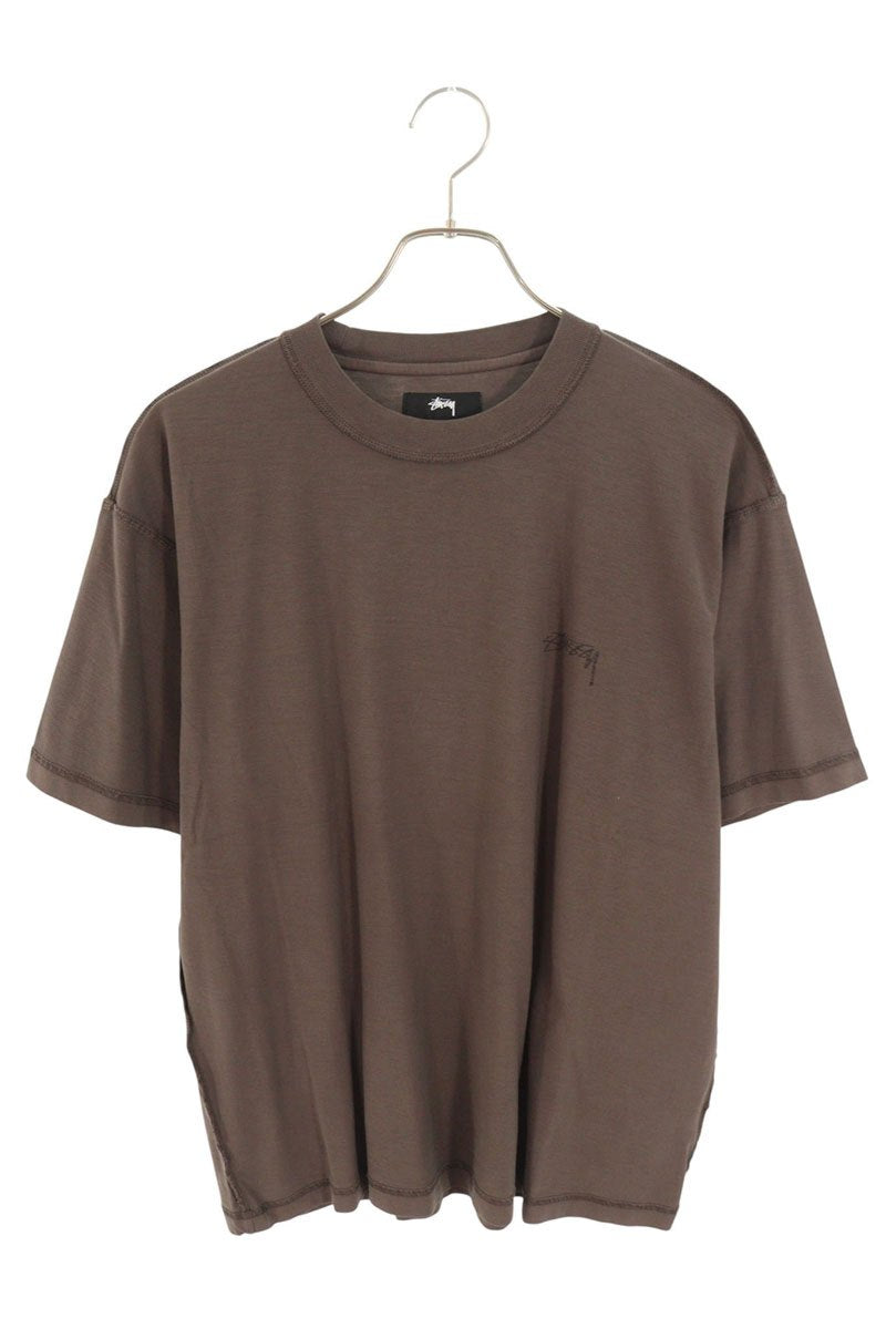 STUSSY LAZY SS Inside Out T-Shirt Charcoal Gray Size S
