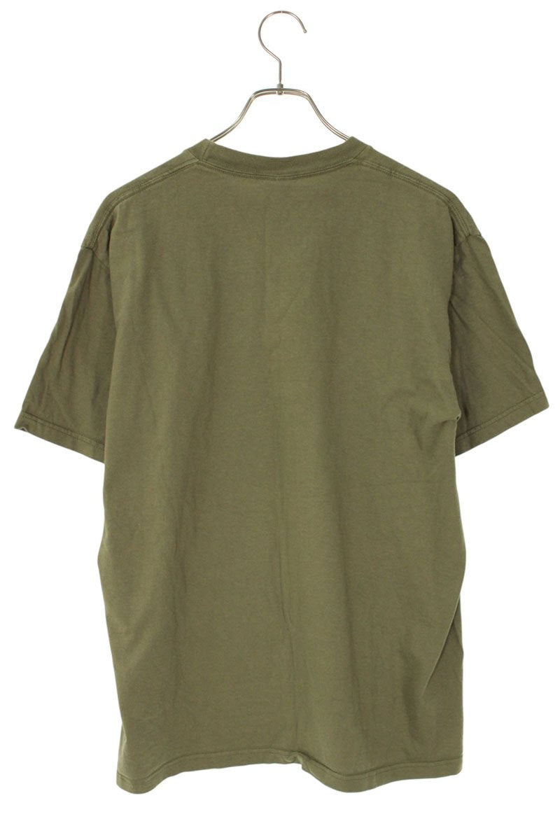 SUPREME 20AW Cross Box Logo Tee Green Size M