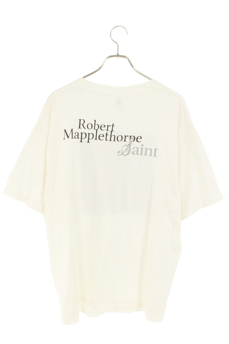 SAINT MICHAEL Embrace Photo Print Tee White Size L
