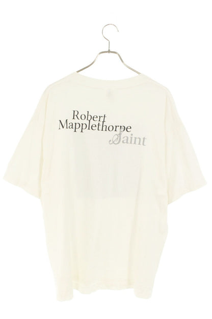 SAINT MICHAEL Embrace Photo Print Tee White Size L