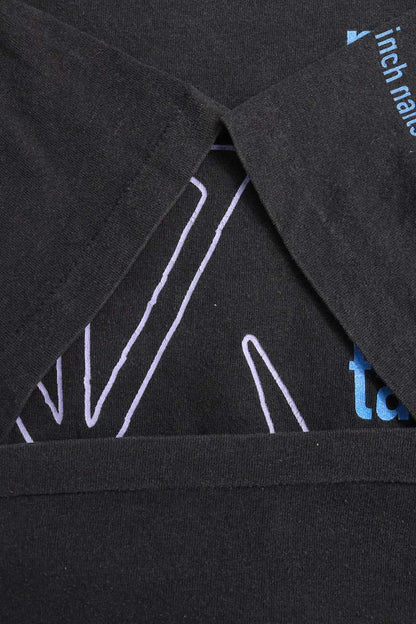 VINTAGE Nine Inch Nails 1995 ETASER T-Shirt Black Size L