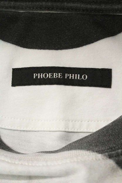 PHOEBE PHILO 25SS Graphic Print T-Shirt Black/White Size L