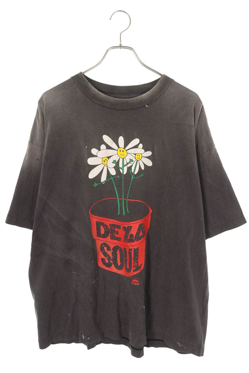 SAINT MICHAEL De La Soul Print Tee Black Size XL