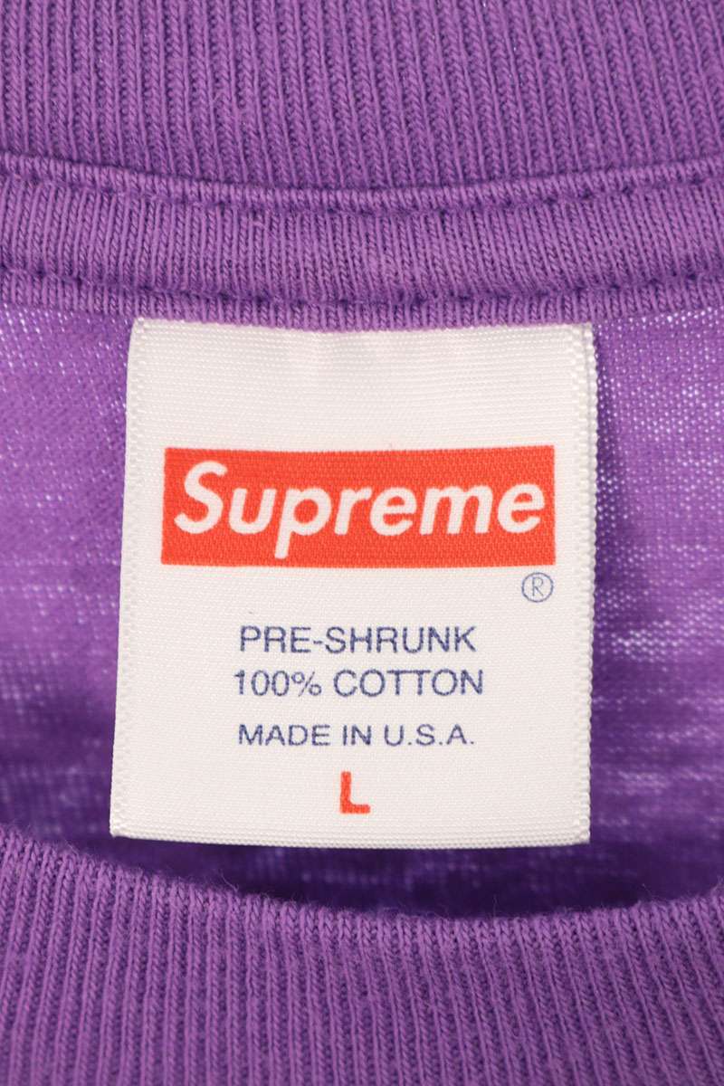 SUPREME 23SS Hardies Dog Tee Purple Size L