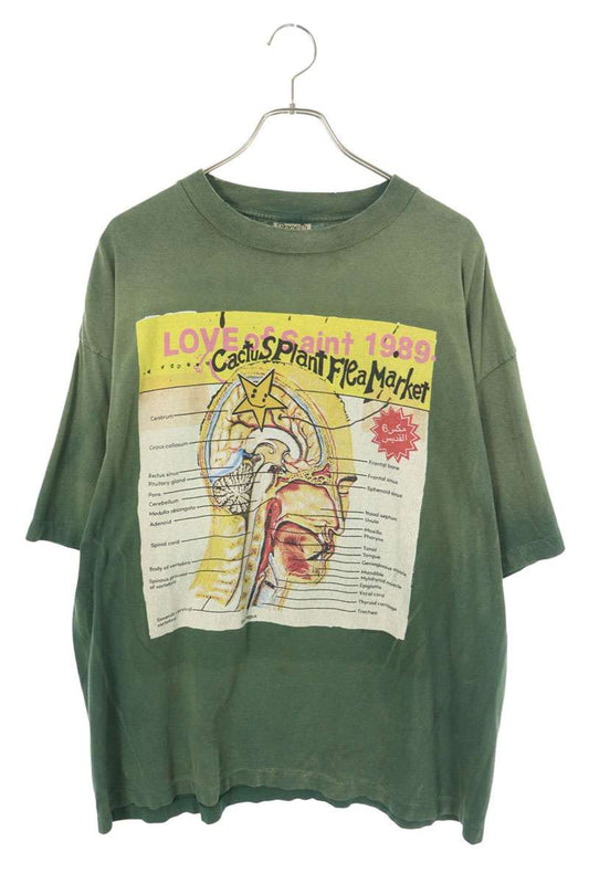 SAINT MICHAEL CPFM LOVE OF SNT Tee Green Size XL