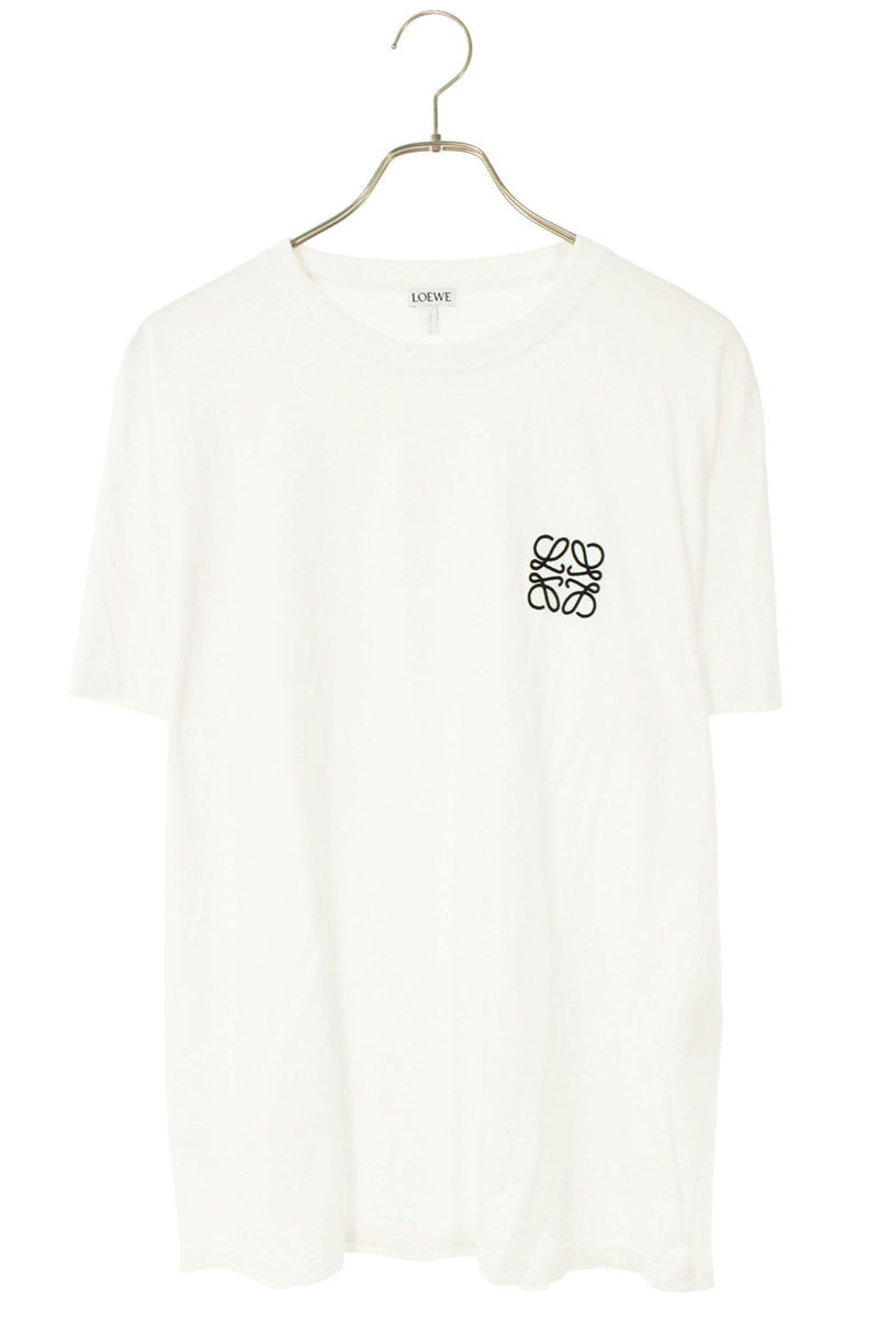 LOEWE Anagram Embroidered T-shirt White Size M