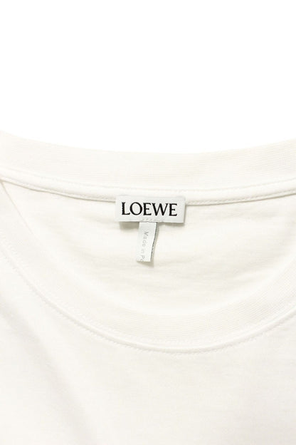 LOEWE Anagram Embroidered T-shirt White Size M