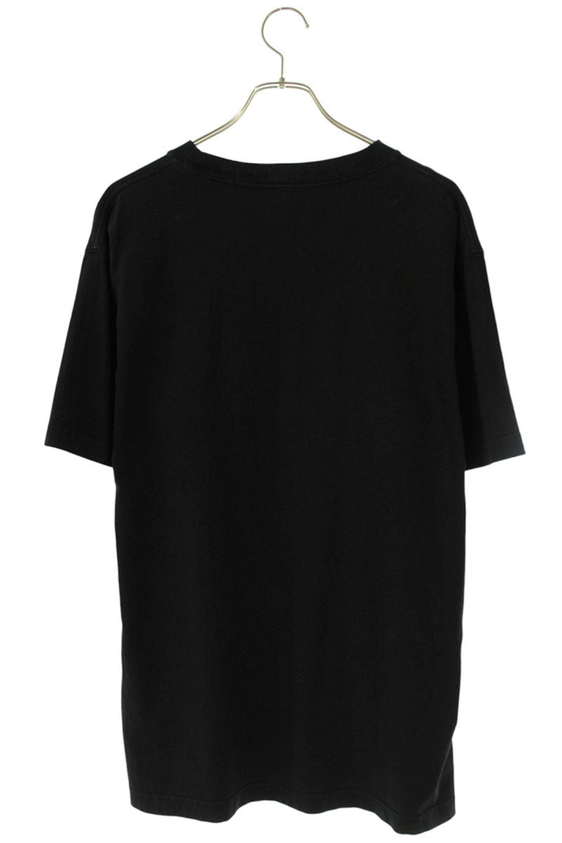 DIOR 22SS Heart Logo Embroidered T-shirt Black Size L