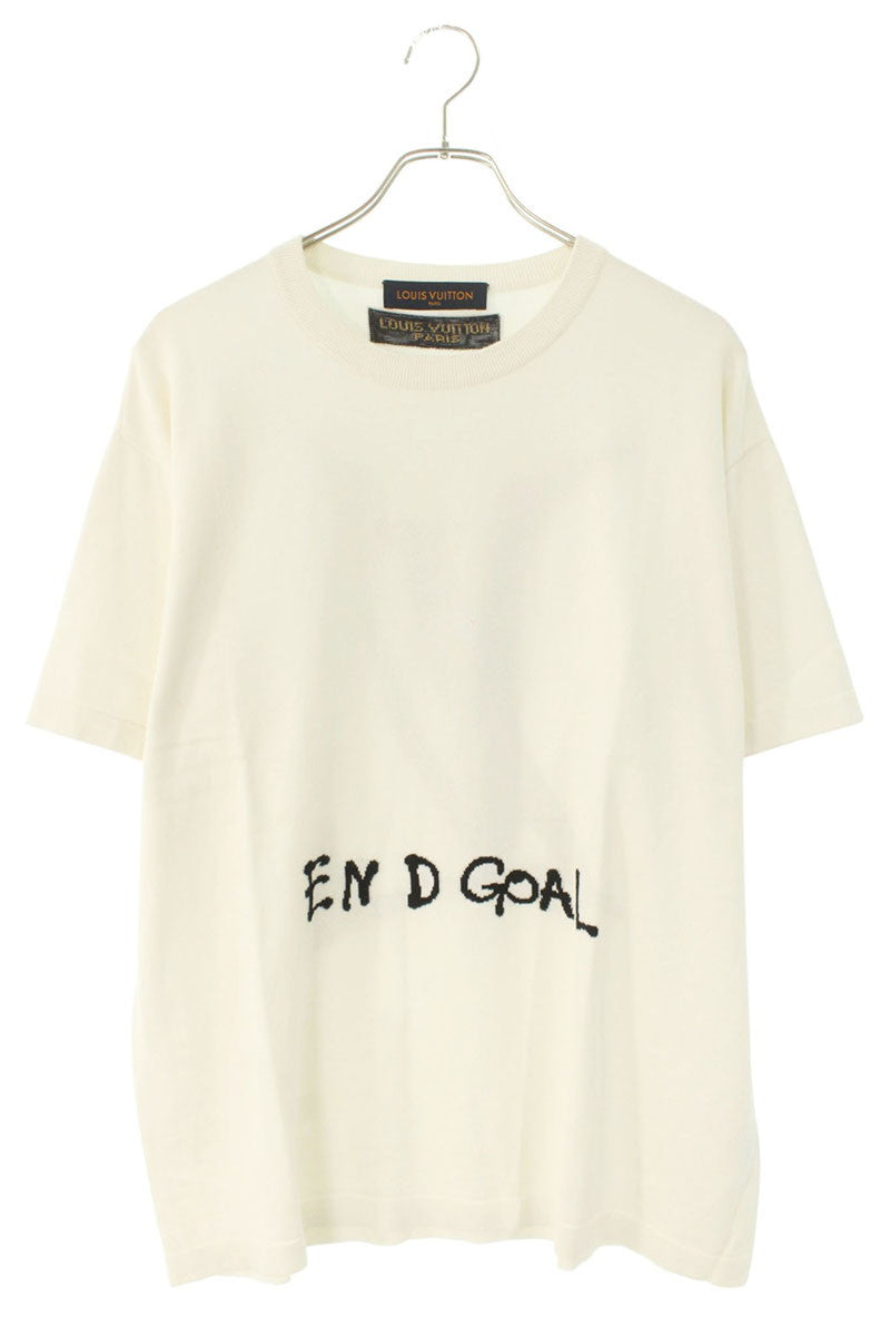 Louis Vuitton T-Shirt White x Black Size M
