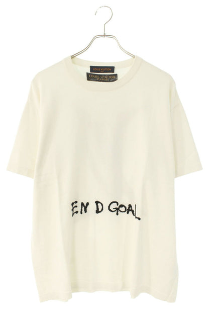 Louis Vuitton T-Shirt White x Black Size M
