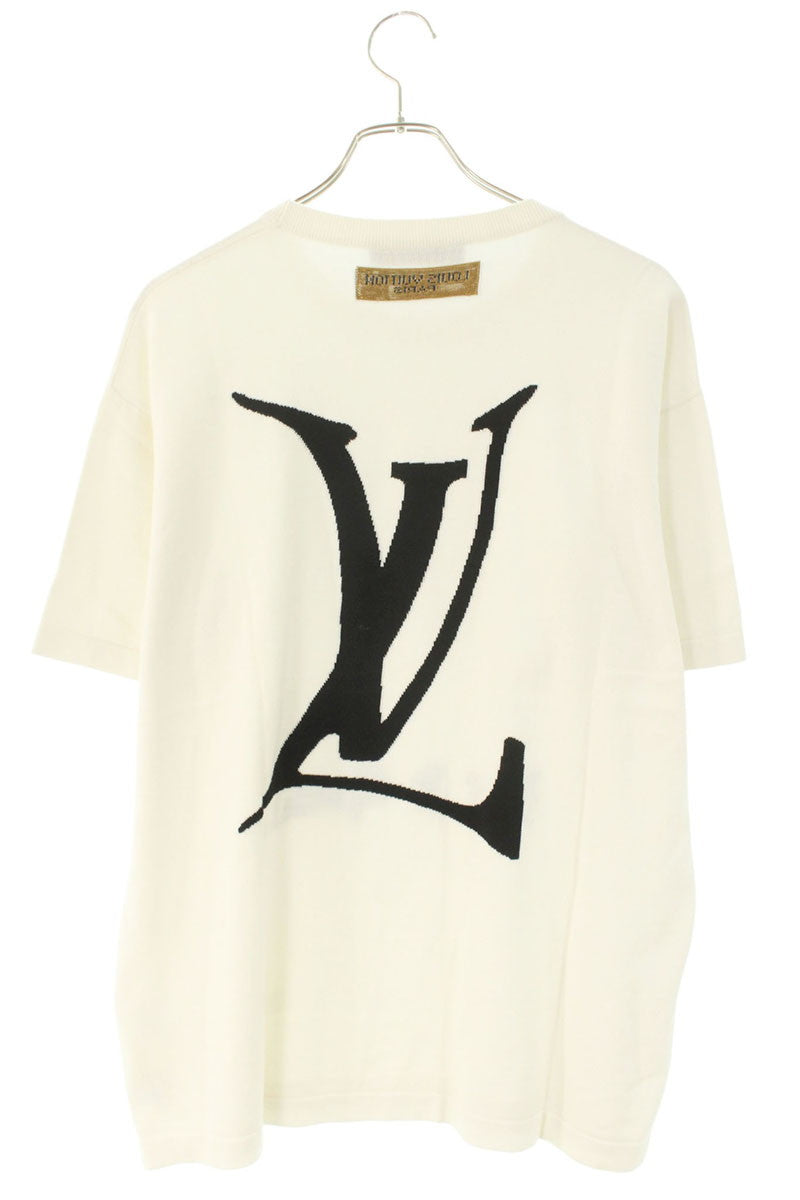 Louis Vuitton T-Shirt White x Black Size M