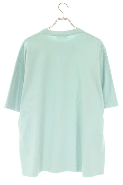 Balenciaga BB Logo Embroidered Oversized T-Shirt Blue Size M
