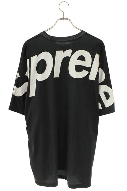 SUPREME Split Logo Print S S Top Black Size L