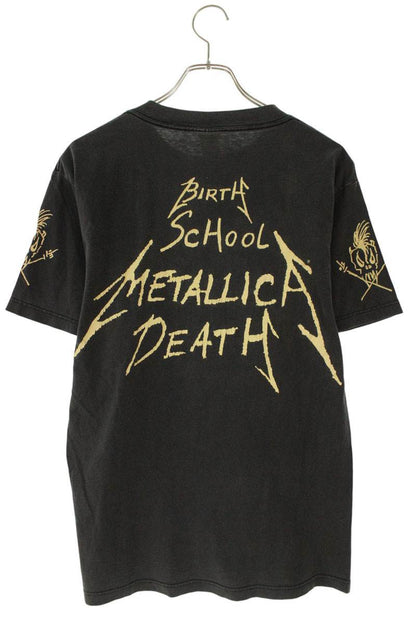 VINTAGE Metallica Print T-shirt Black Size M